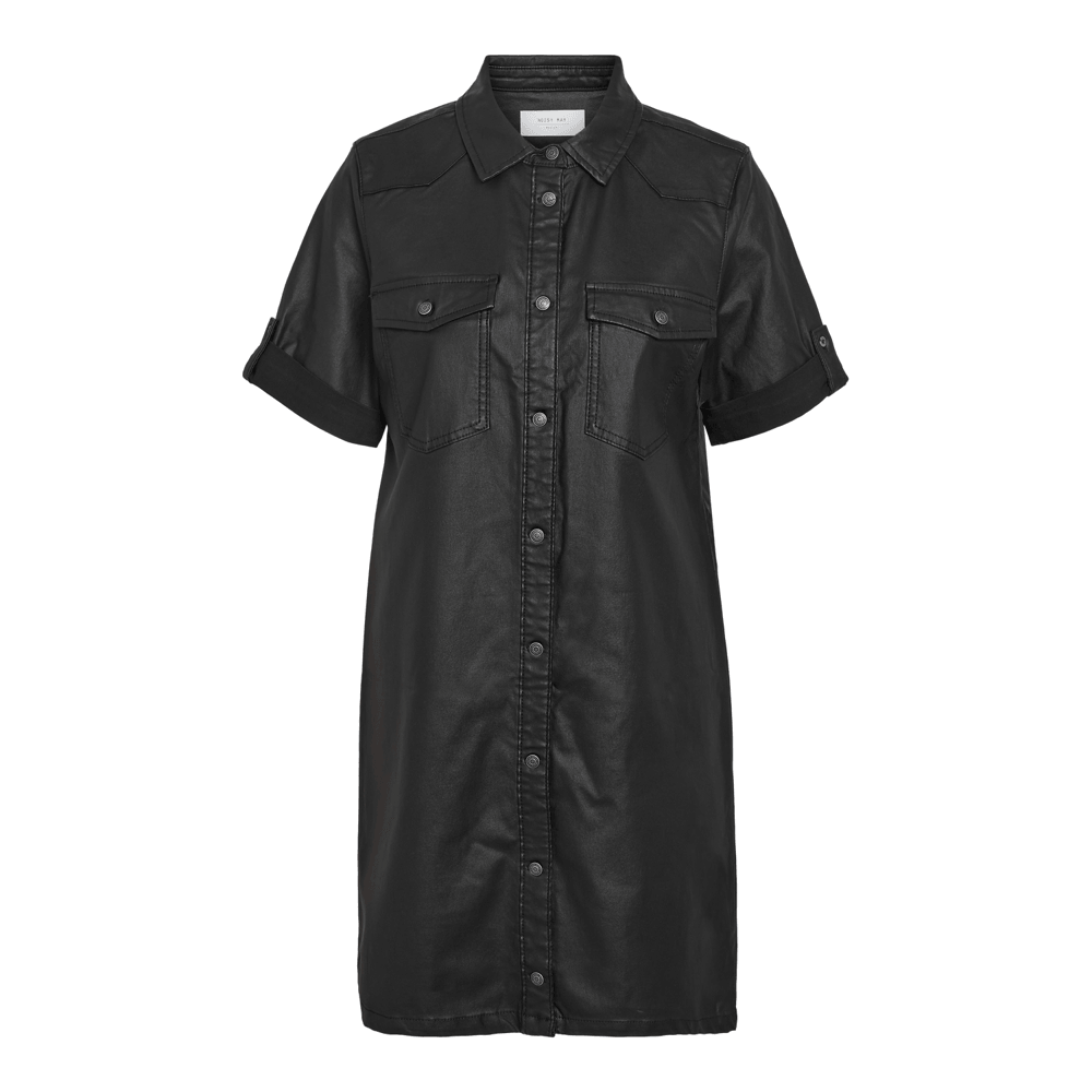 Noisy May Signe Blue Denim Dress